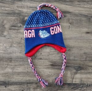Gonzaga Bulldogs Earflap Beanie Hat Unisex OSFM Multicolored